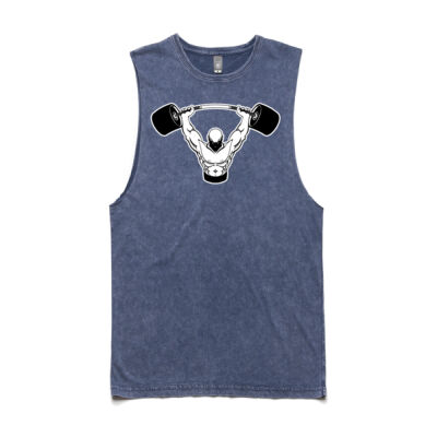 Athlete Logo: Mens Stone Wash Tank Thumbnail