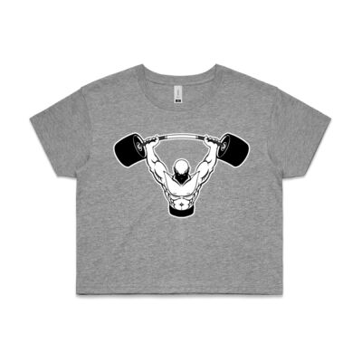 Athlete Logo: Women's Crop Tee Thumbnail