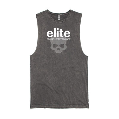 Elite: Mens Stone Wash Tank Thumbnail