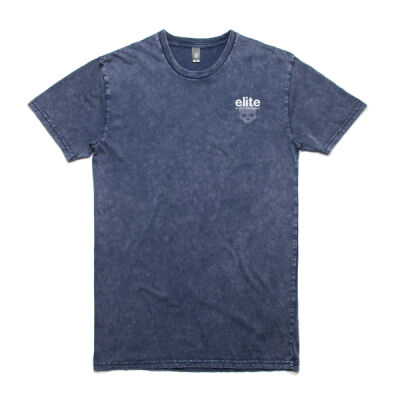 Elite Small Logo: Mens Stone Wash Tee Thumbnail