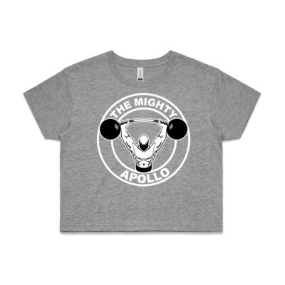 The Mighty Apollo: Women's Crop Tee Thumbnail
