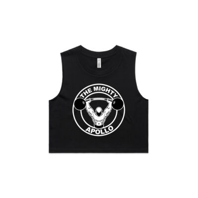 The Mighty Apollo: Women's Crop Tank Thumbnail