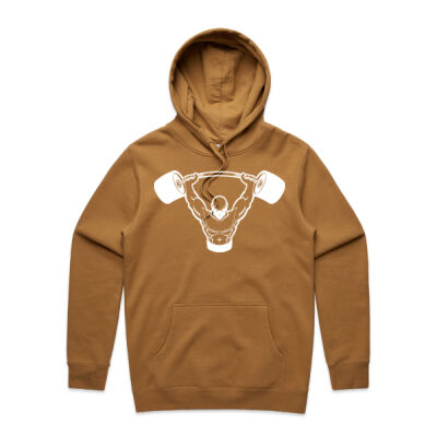 Athlete Logo: White Stencil Hood Thumbnail